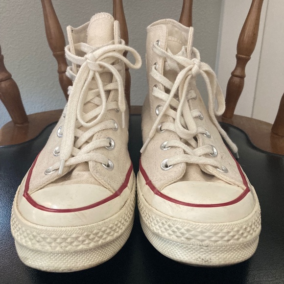 Converse Chuck 70 Vintage Canvas Womens' 7.5 Mens' 5.5 Ivory/Egret/Cream - Picture 2 of 9